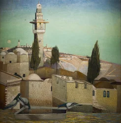 De Olijfberg in Jeruzalem